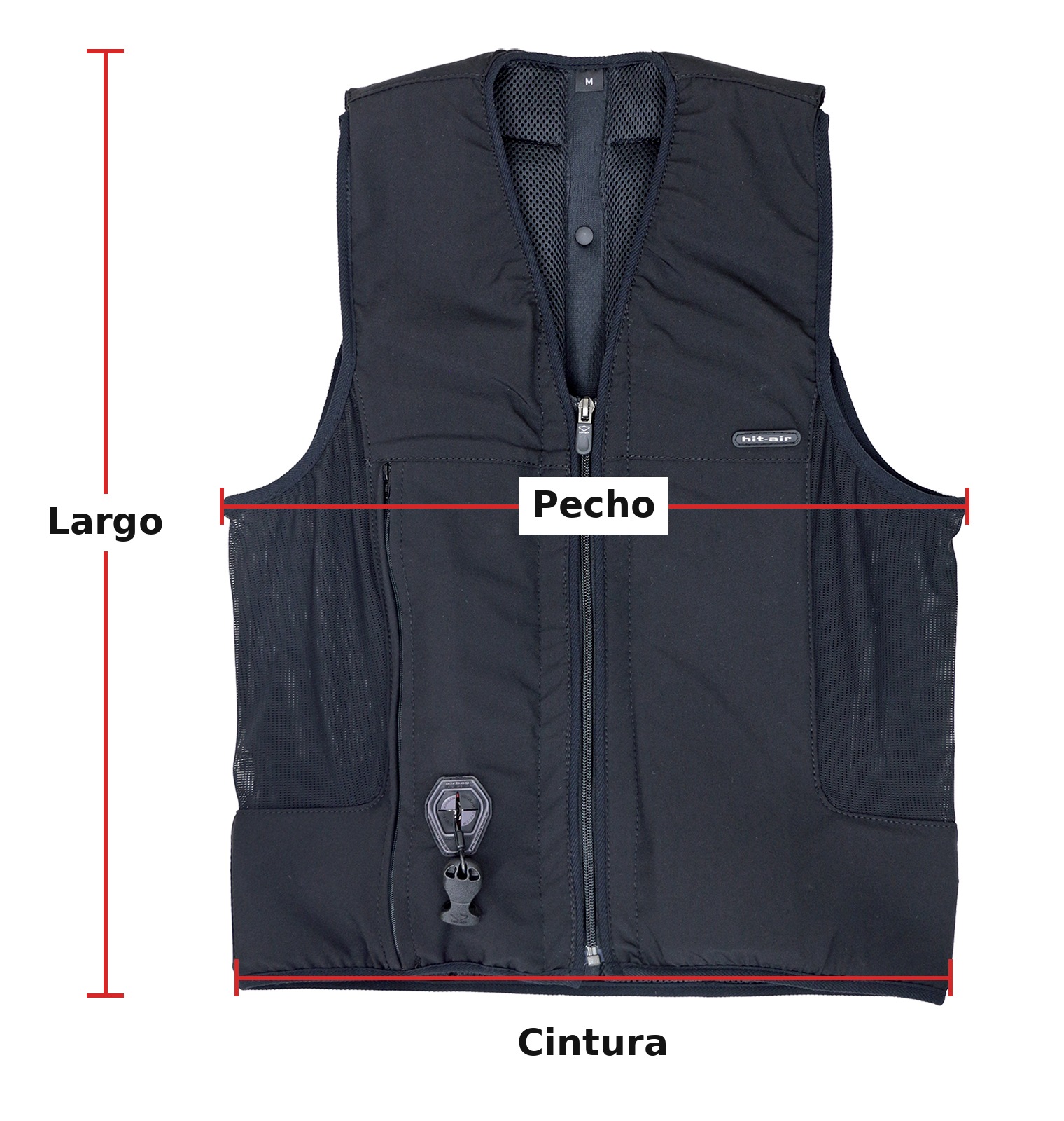 Medidas de la prenda (cm)